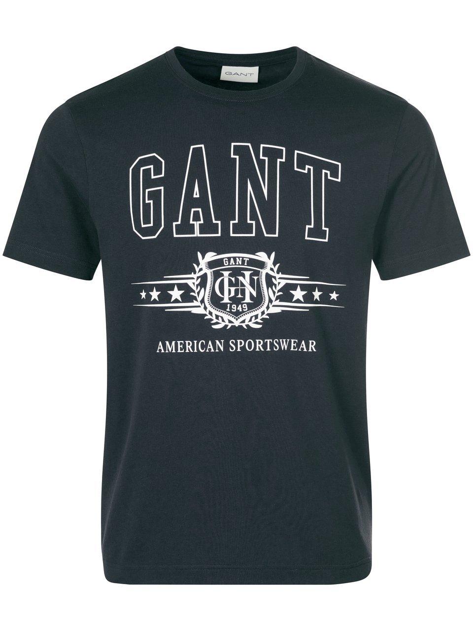 T-shirt Van GANT blauw