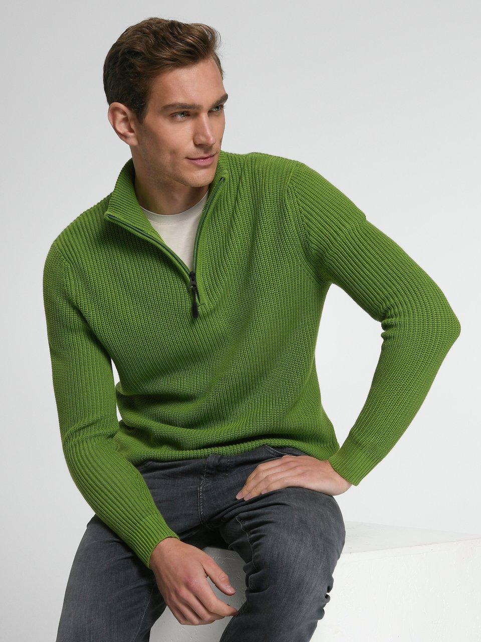 Louis Sayn Le pull avec col montant vert