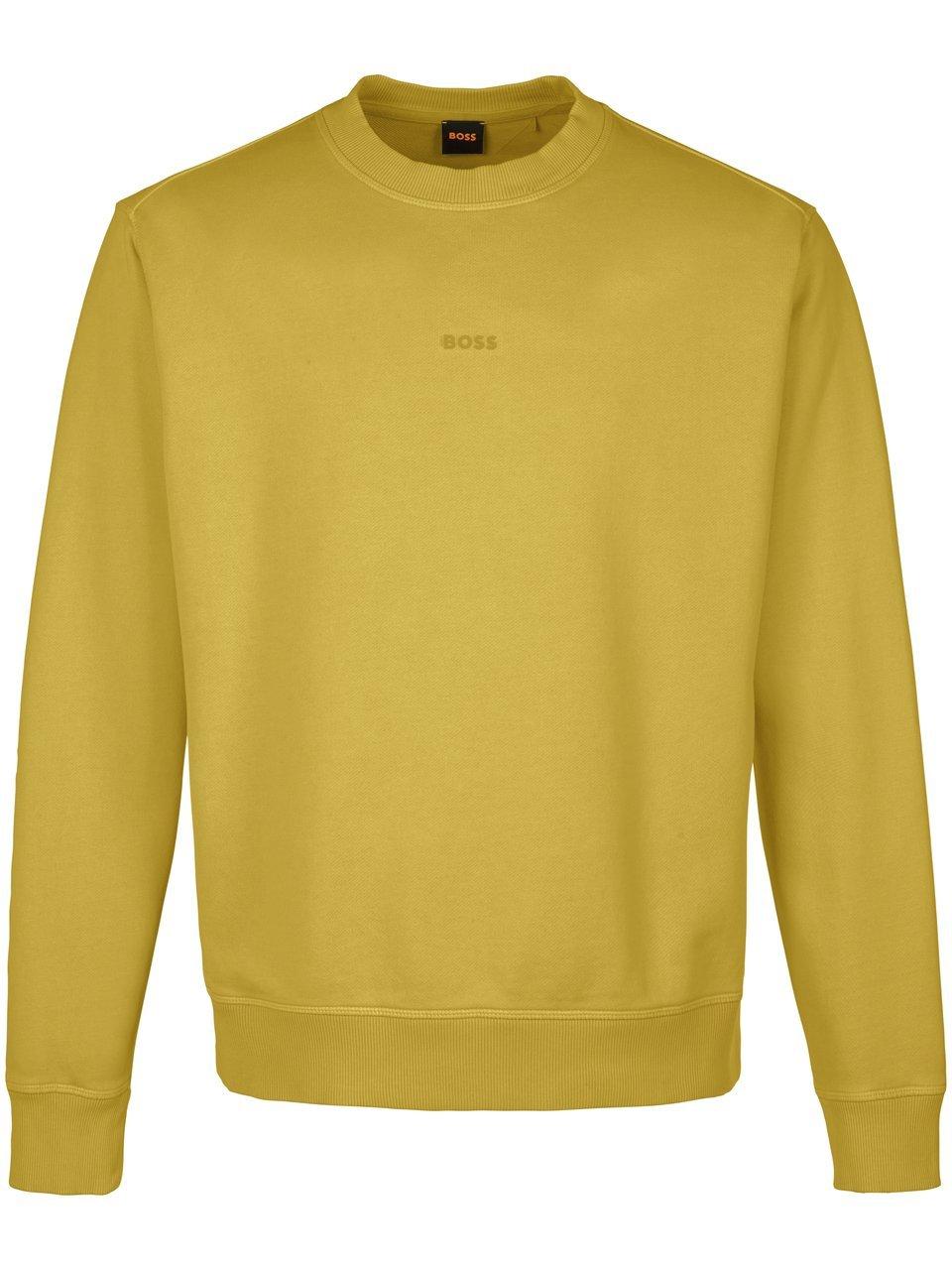 Sweatshirt Wefade Van BOSS geel