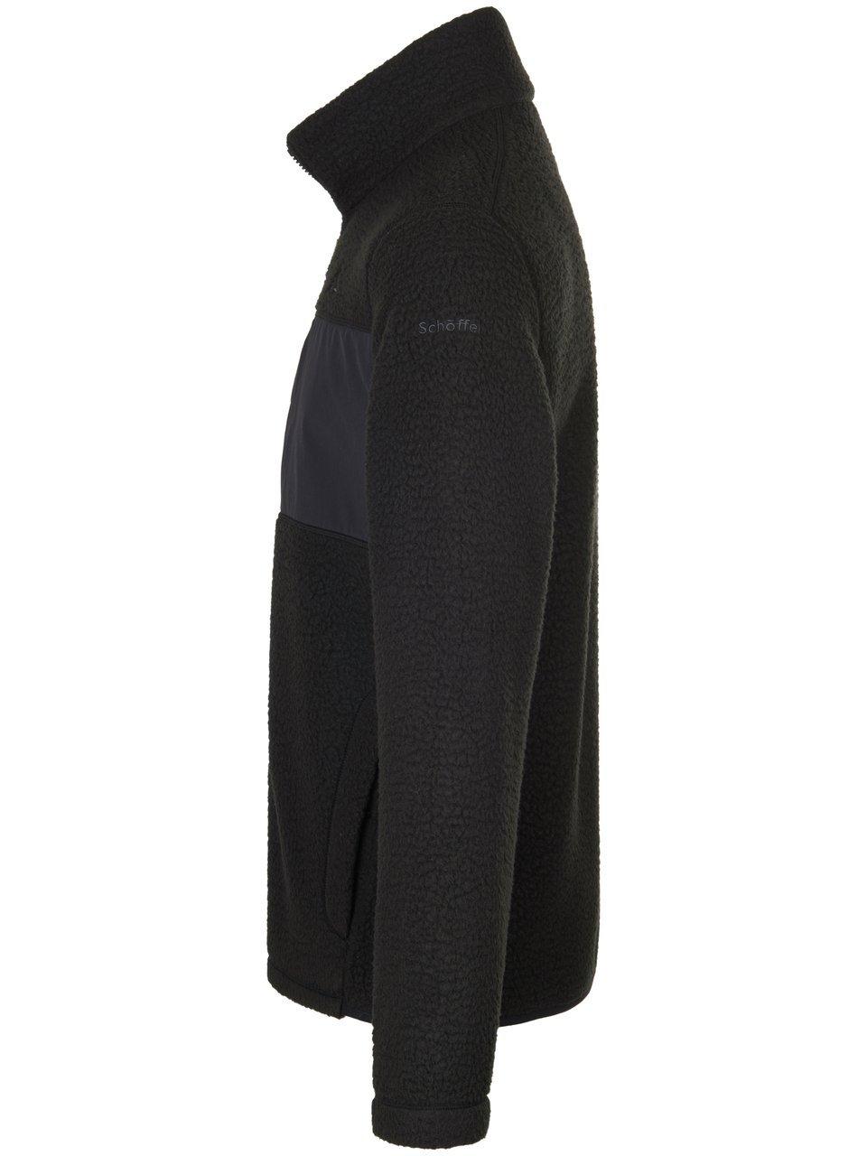 Schöffel - La veste en polaire peluche coupe Regular Fit - noir