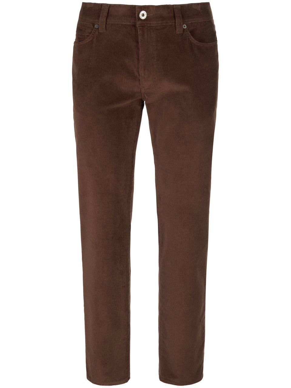 Corduroy broek model Cadiz Van Brax Feel Good bruin