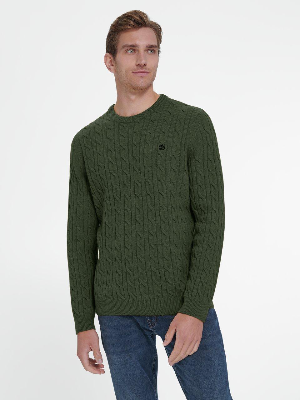 Timberland - Rundhals-Pullover Lambwool Cable