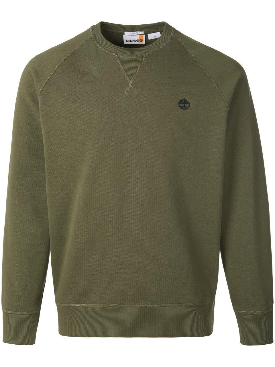 Timberland Sweatshirt 'E-R Basic Regular Crew' Van groen