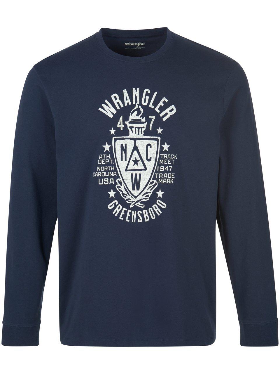 Sweatshirt Van Wrangler blauw