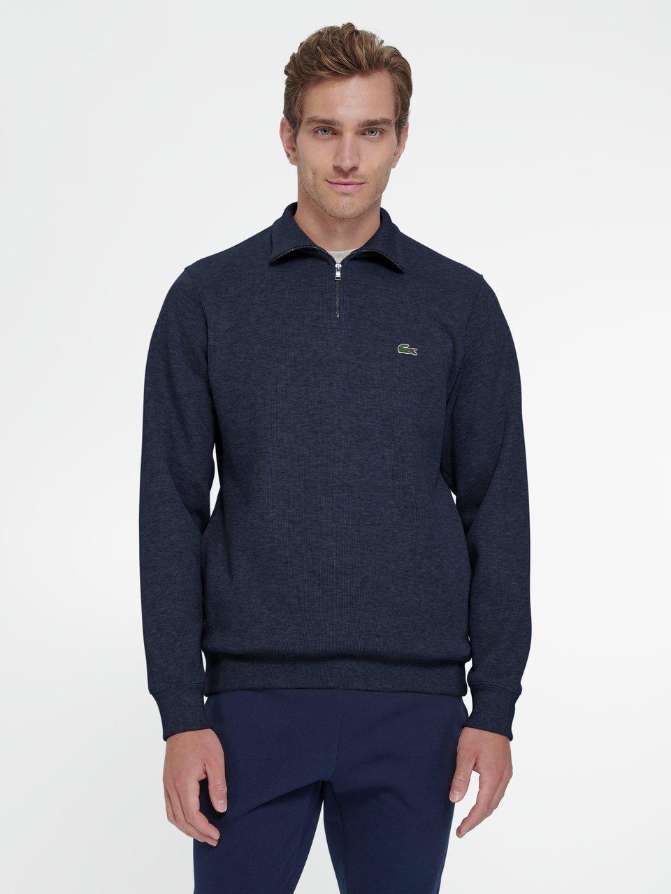 Lacoste sweatshirt hot sale navy blue