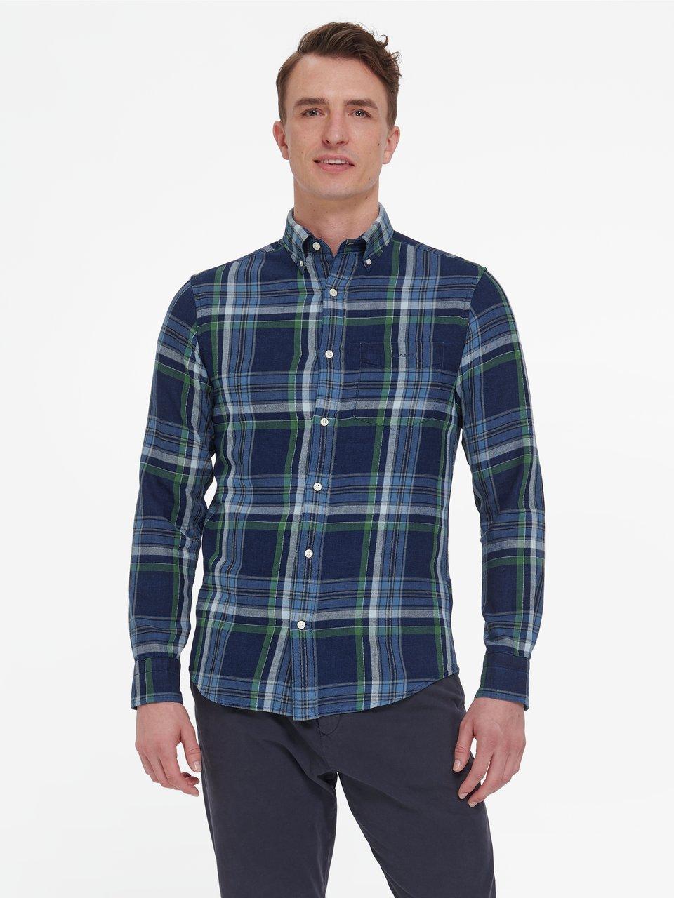 GANT - Hemd „Reg Indigo Twill Check Shirt“