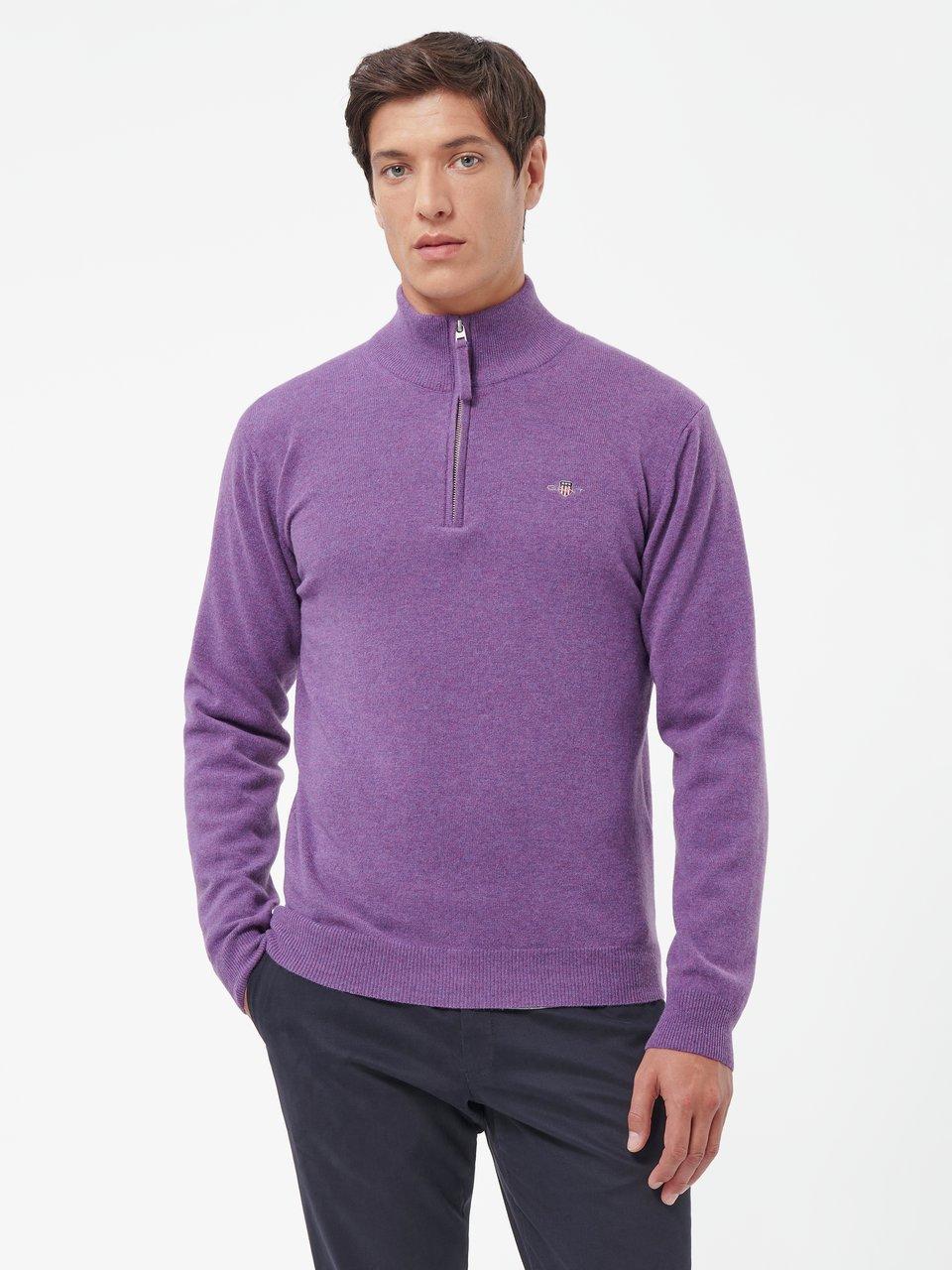 GANT - Pullover SUPERFINE LAMBSWOOL HALF ZIP