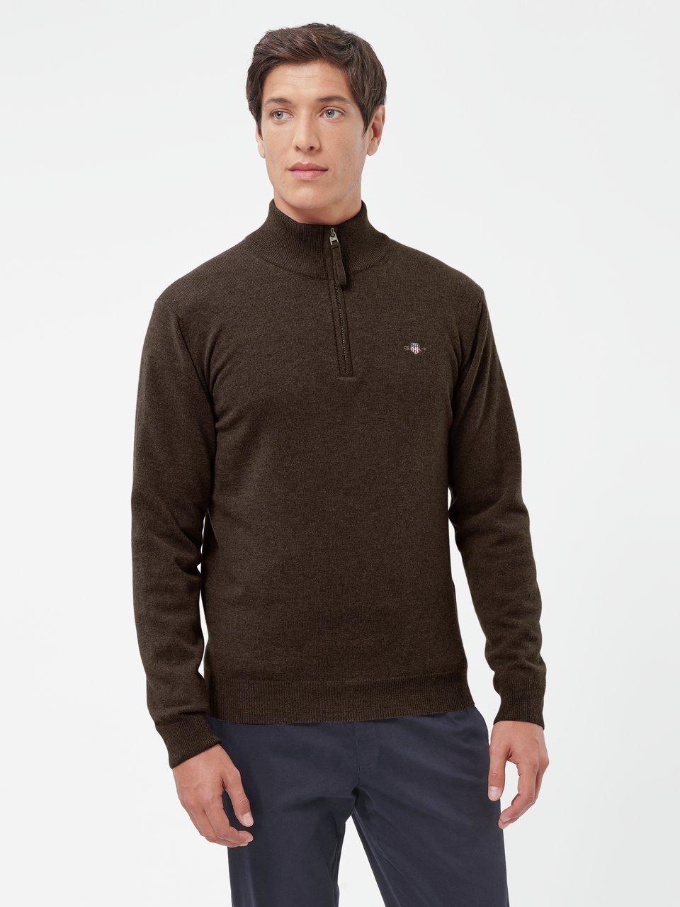 GANT - Pullover SUPERFINE LAMBSWOOL HALF ZIP