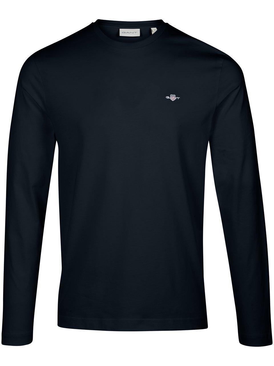 Shirt 'REG SHIELD LS T-SHIRT' Van GANT blauw