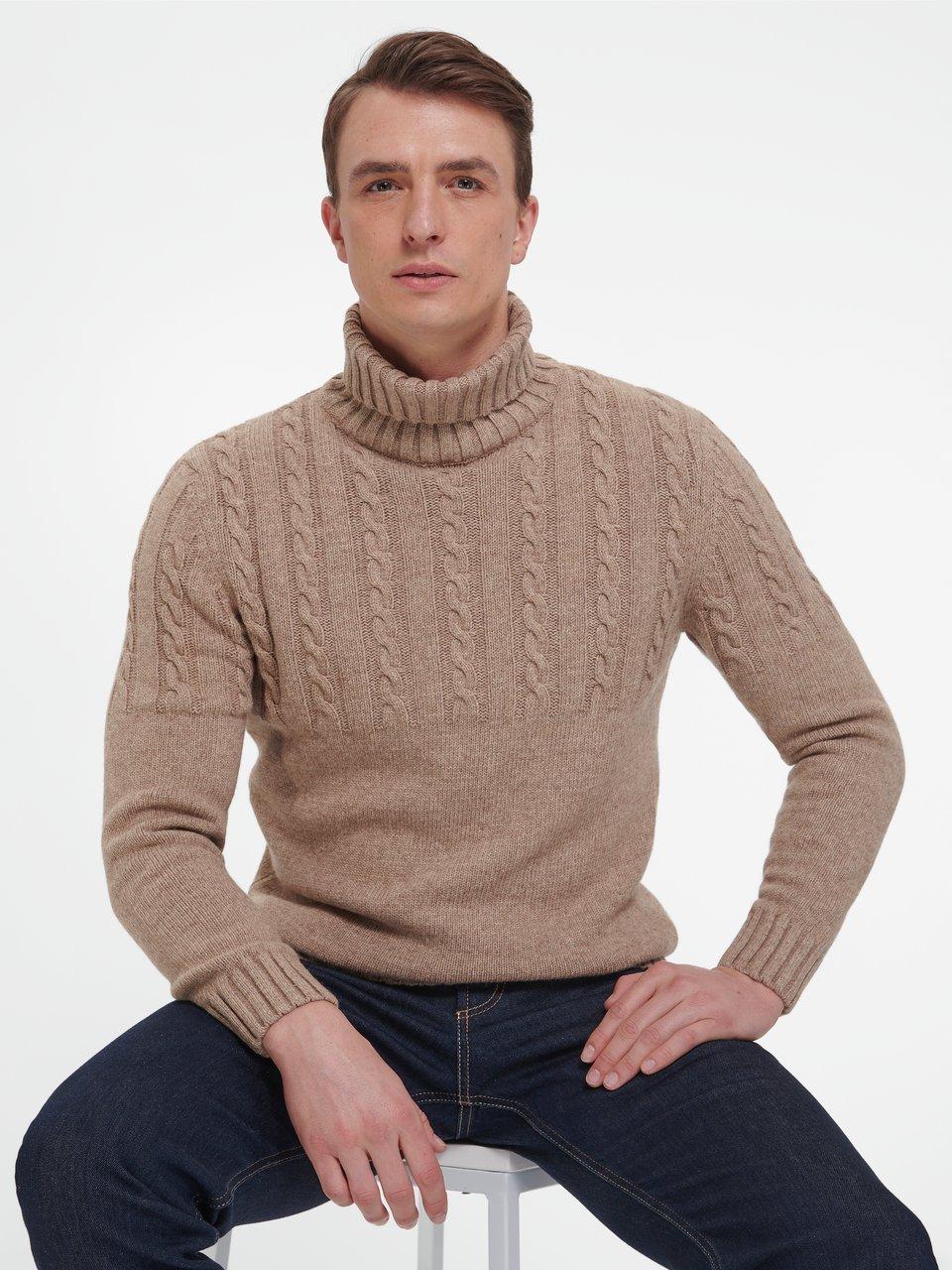 Pull camionneur homme Beige taupe, Pull GREG