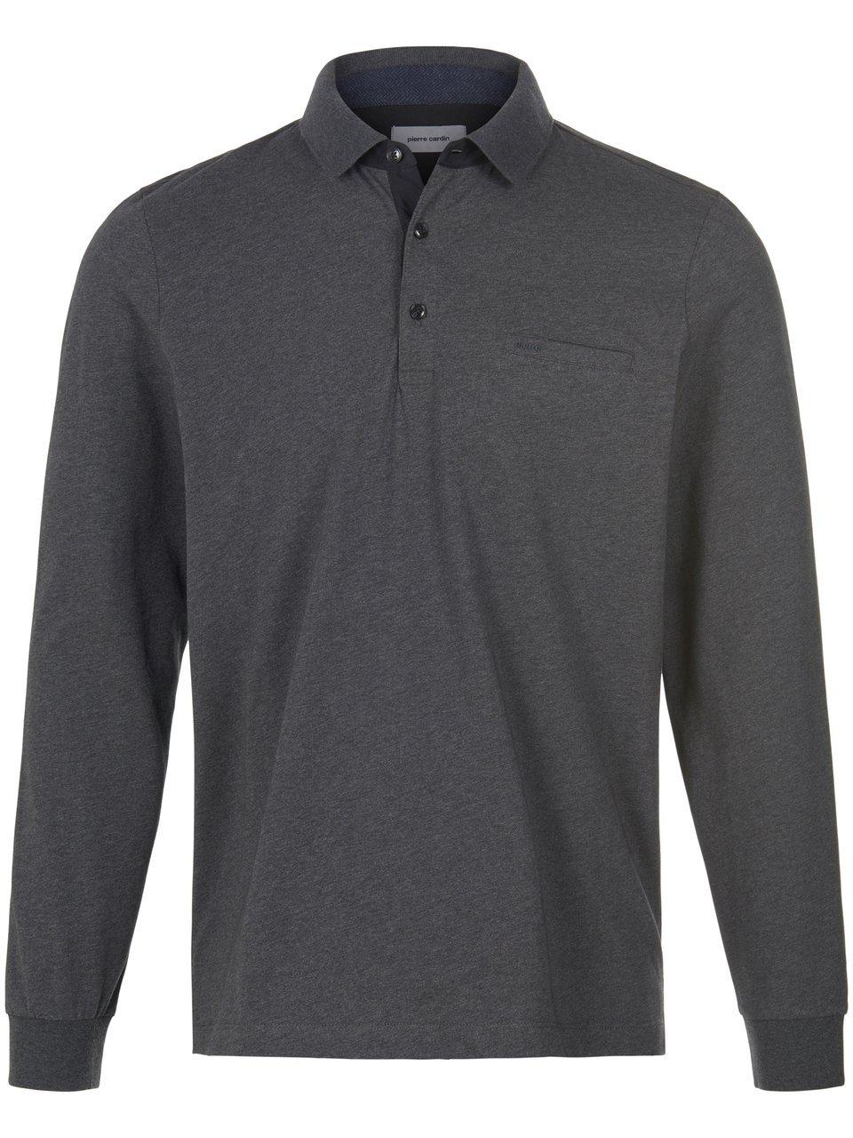 Poloshirt 100% katoen Van Pierre Cardin grijs