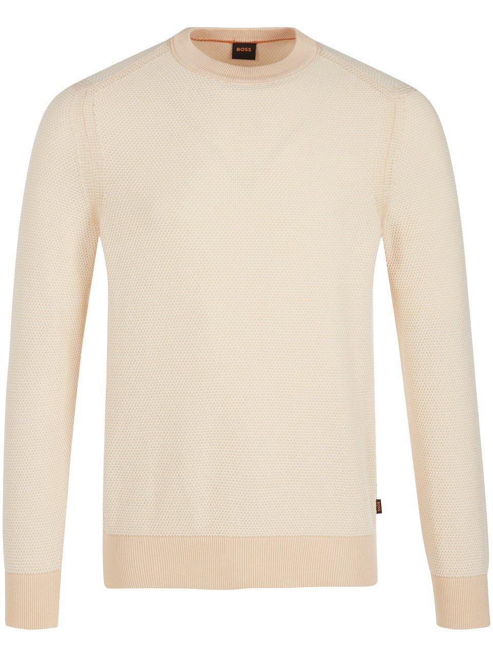 Boss Aquila Truien & Vesten Heren - Sweater - Hoodie - Vest- Beige - Maat XL