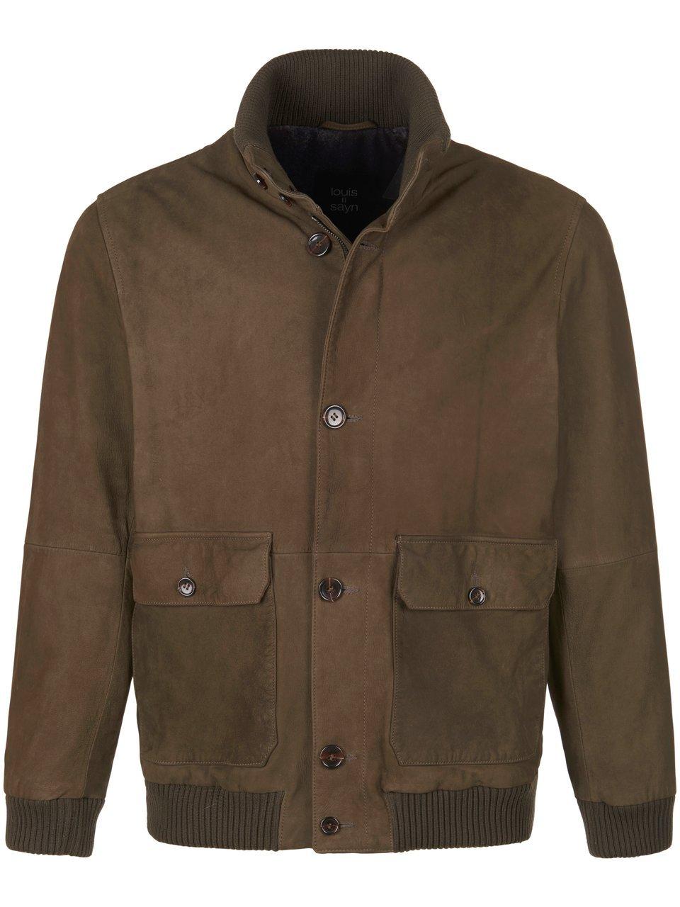 Lederblouson Louis Sayn grün günstig online kaufen