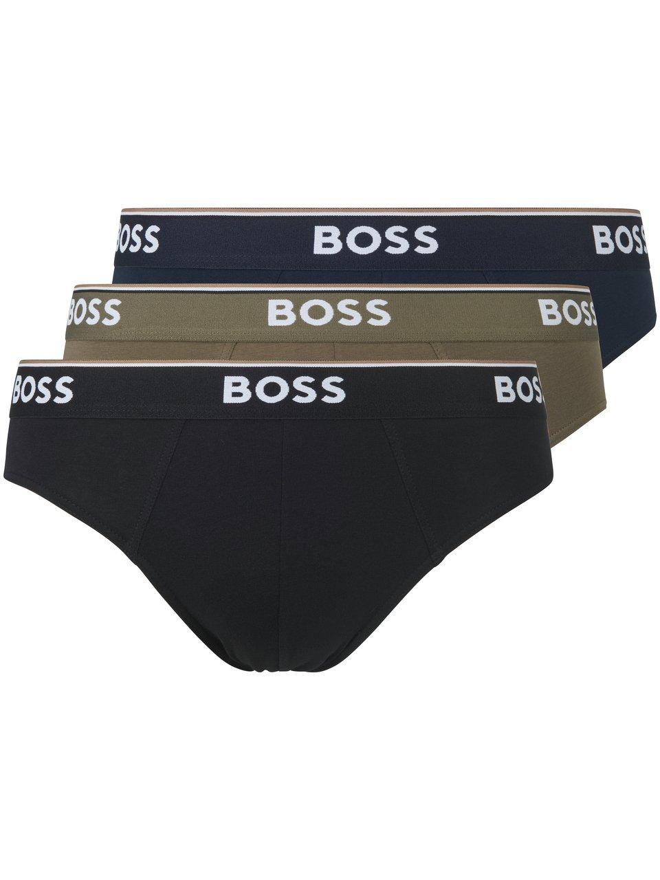 HUGO BOSS Power briefs (3-pack) - heren slips - multicolor (set met verschillende kleuren) - Maat: M