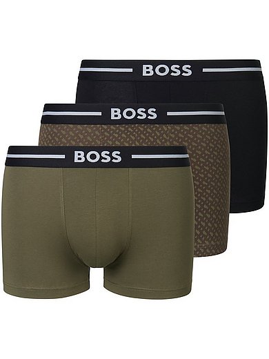 BOSS - Boxershorts "Trunk 3P Bold Design" im 3er-Pack