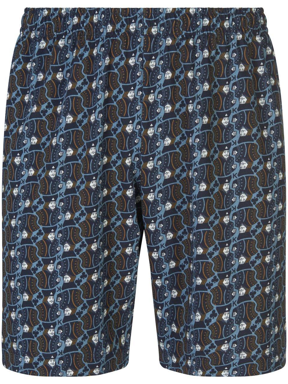 Pyjamashort Van Mey blauw