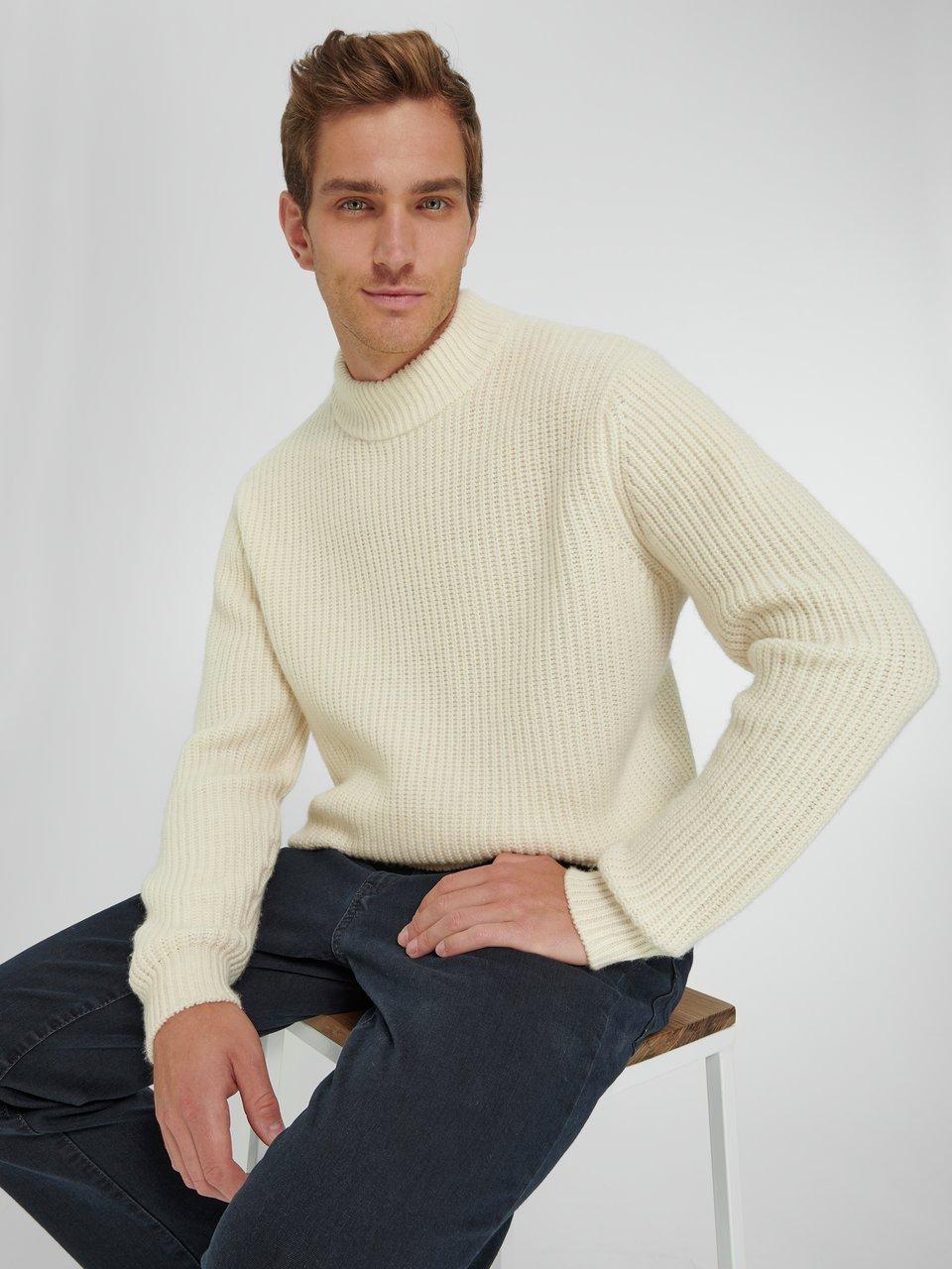 Louis Sayn - Grofgebreide trui van 100% scheerwol