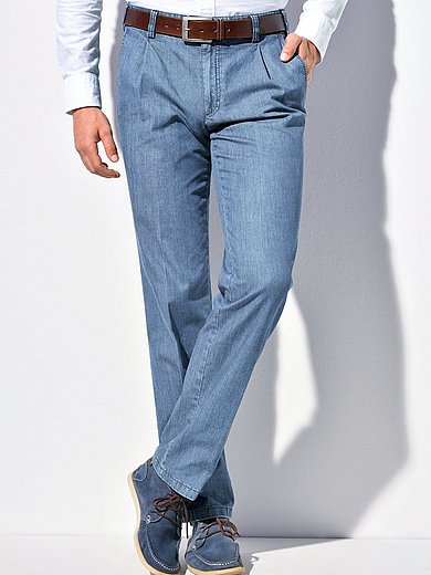 Eurex by Brax - Bandplooi-jeans model Mike van denim-stretch