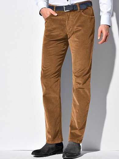 Brax Feel Good - Comfortable Fit trousers design Cooper Fancy - caramel