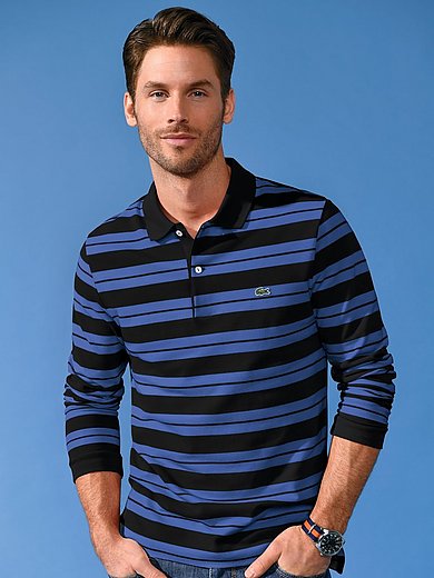 Lacoste Le polo ray en pur coton manches longues Lacoste Le polo ray en pur coton manches longues
