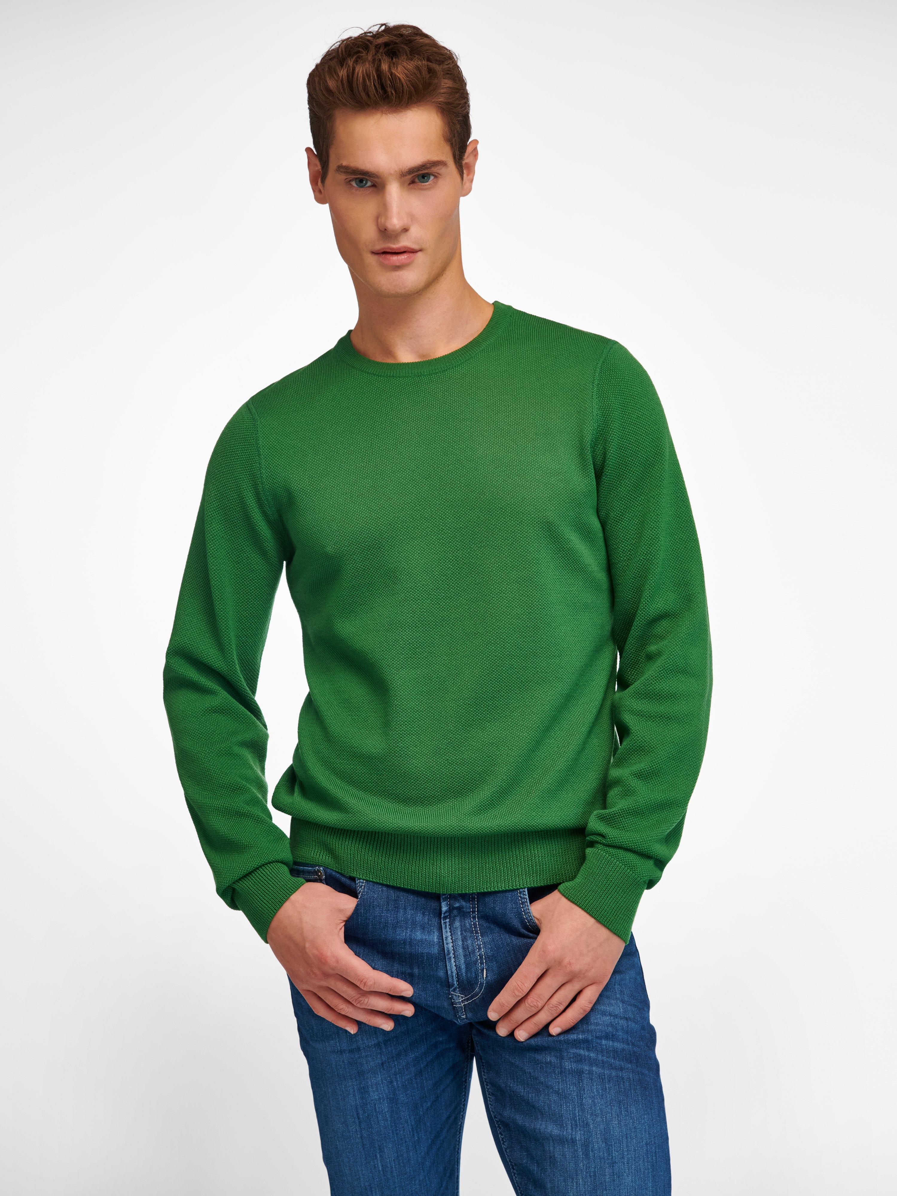 Louis Sayn - Rundhals-Pullover aus 100% Schurwolle