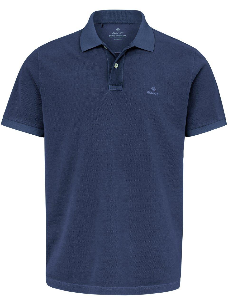 Poloshirt 100% katoen Van GANT blauw