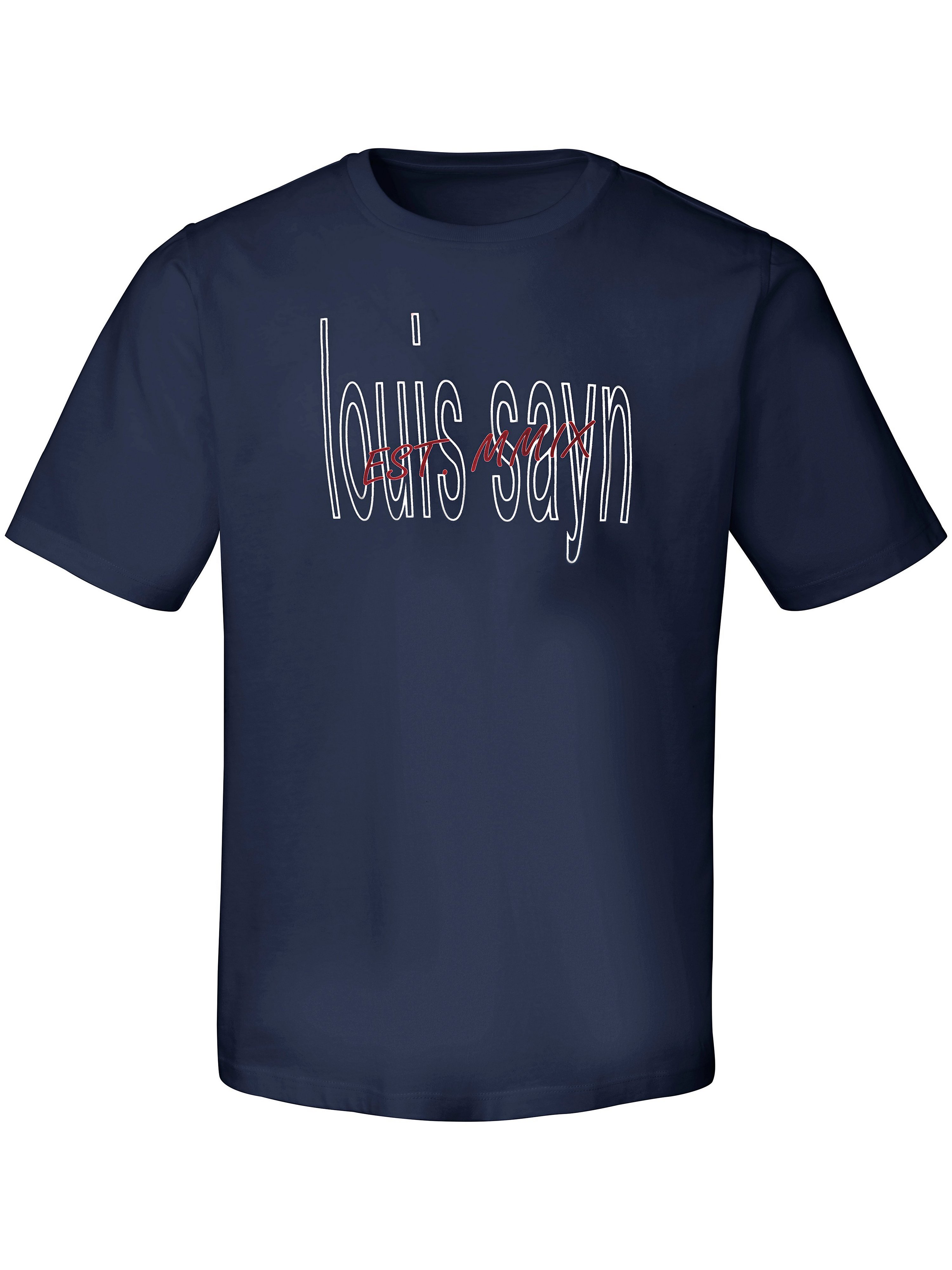 Le T-shirt 100% coton  Louis Sayn bleu taille 56