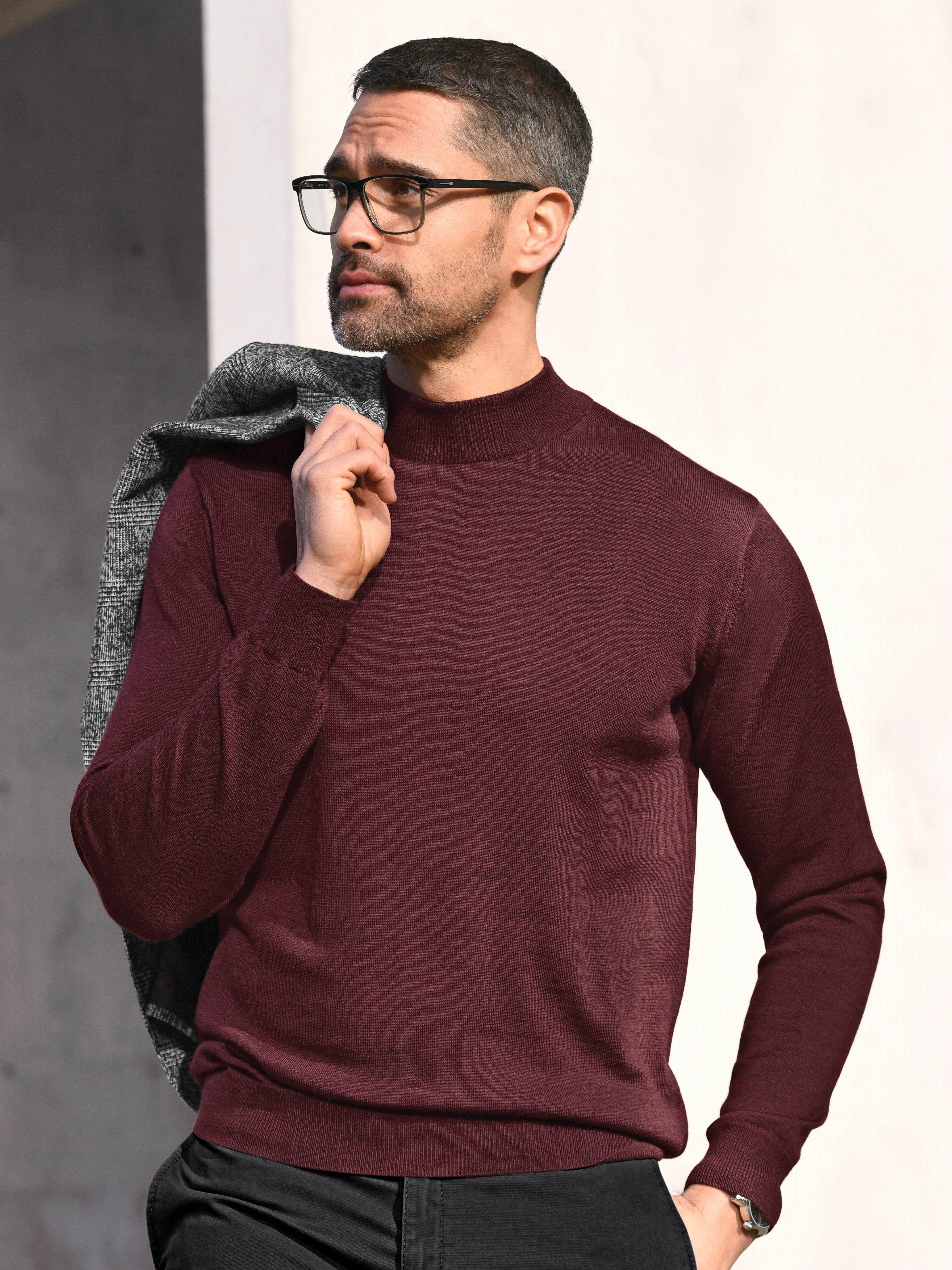 Peter Hahn - Pullover mit Stehbundkragen