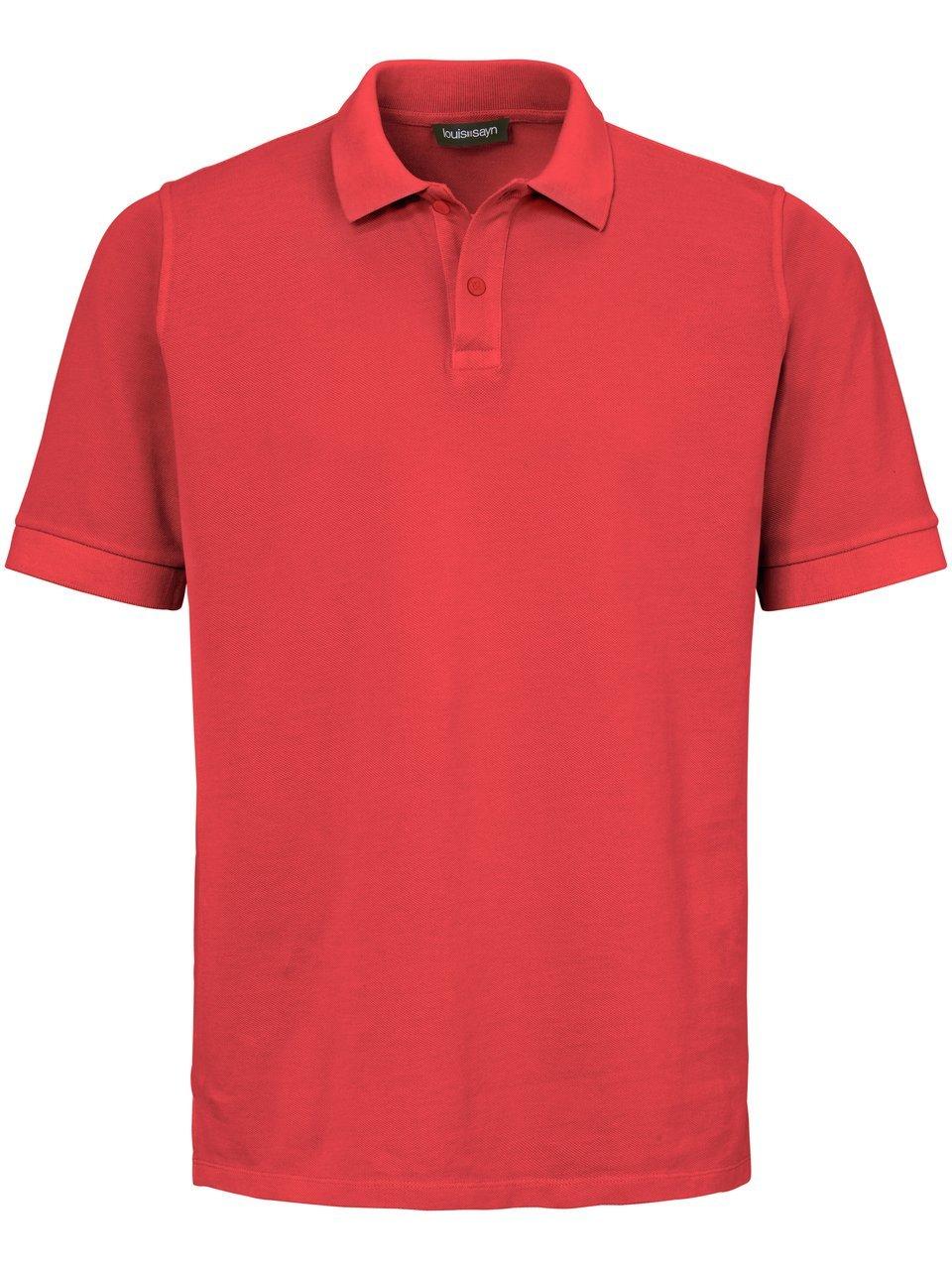 Poloshirt 100% katoen Van Louis Sayn rood