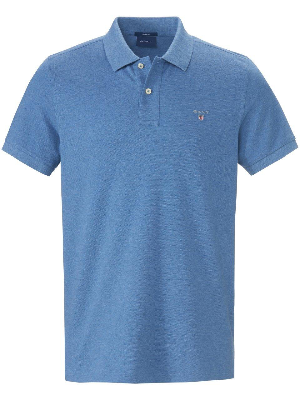 Poloshirt 100% katoen Van GANT blauw