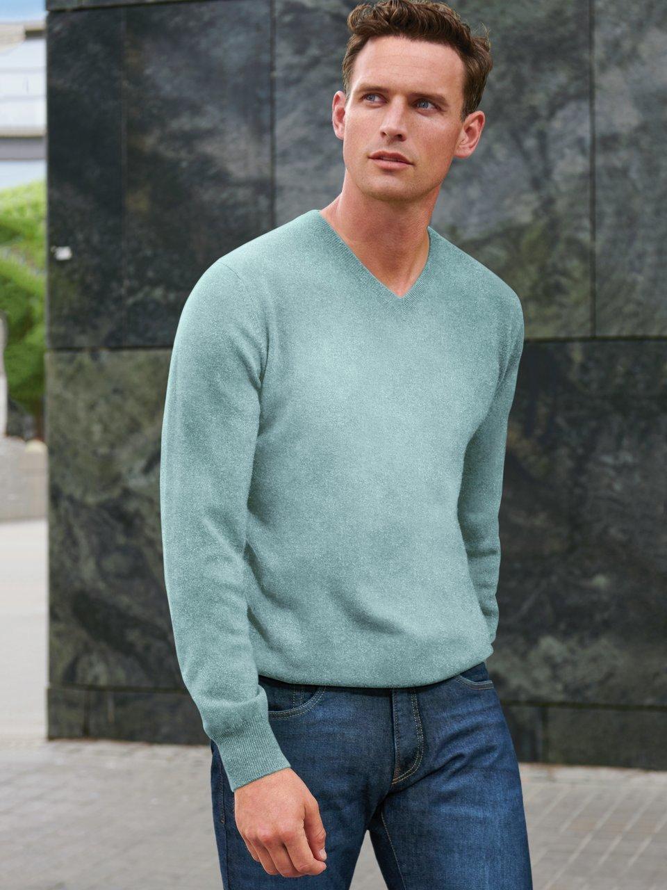 Peter Hahn Cashmere - Trui met V-hals van 100% premium-kasjmier