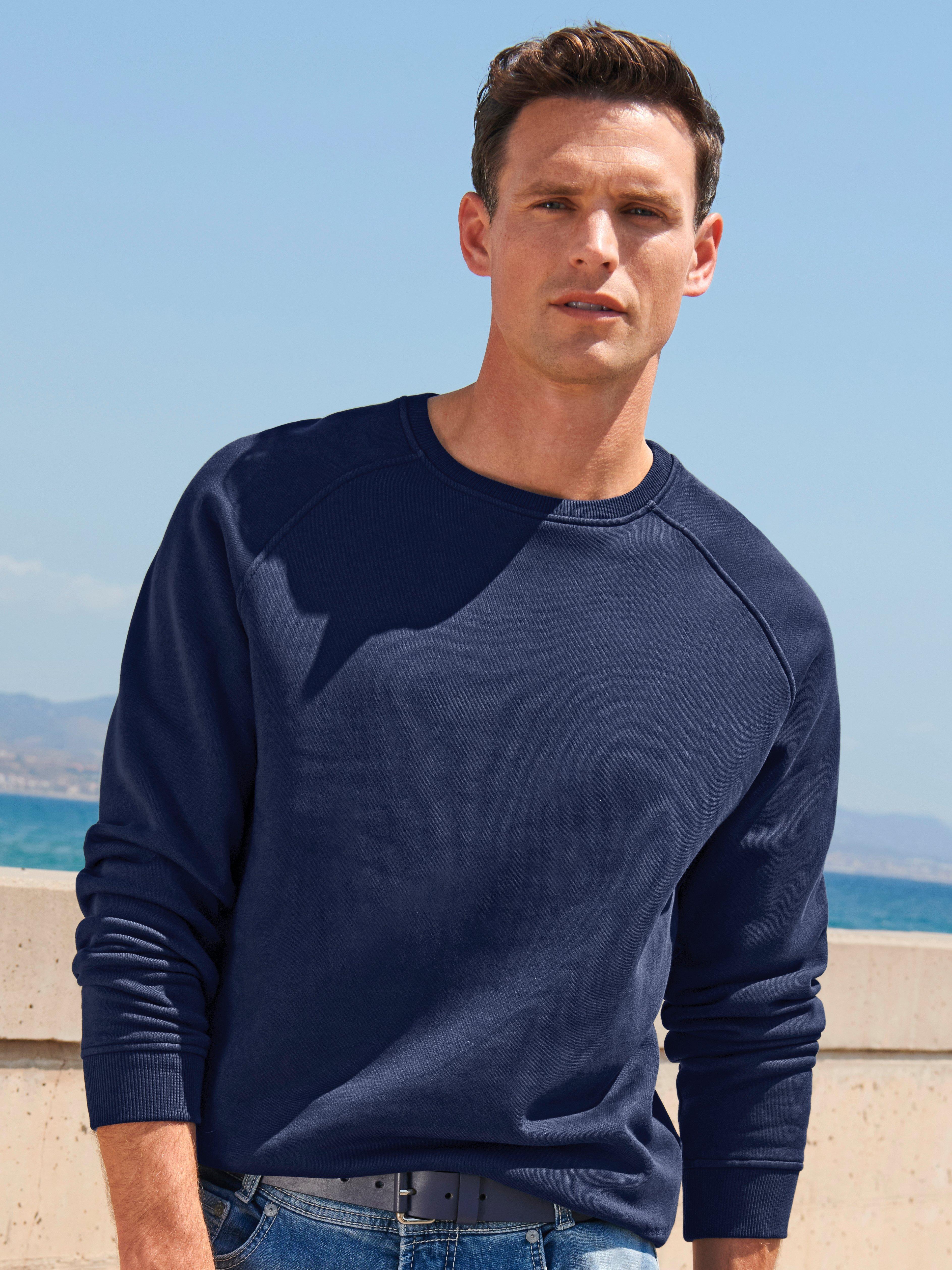 Louis Sayn - Sweatshirt van 100% katoen met raglanmouwen