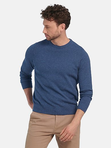 Louis Sayn - Rundhals-Pullover aus 100% Baumwolle Pima Cotton
