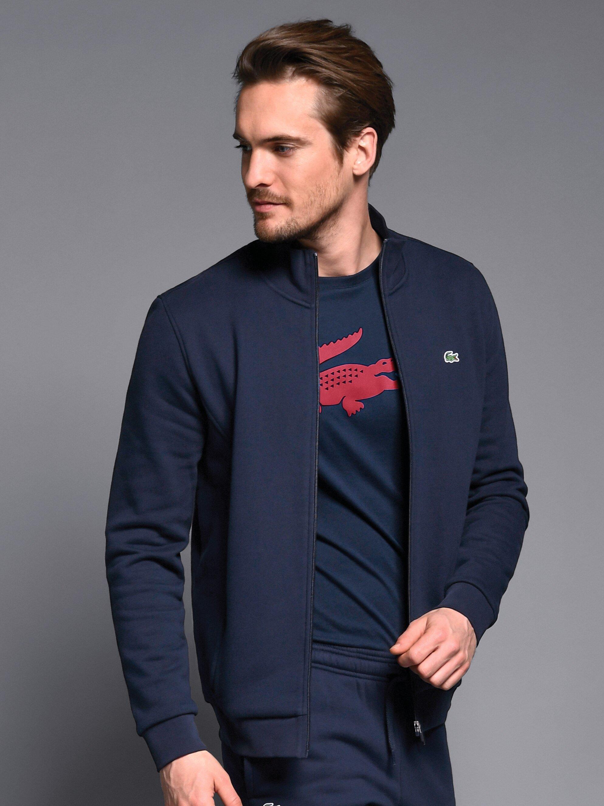 lacoste sweat jacket