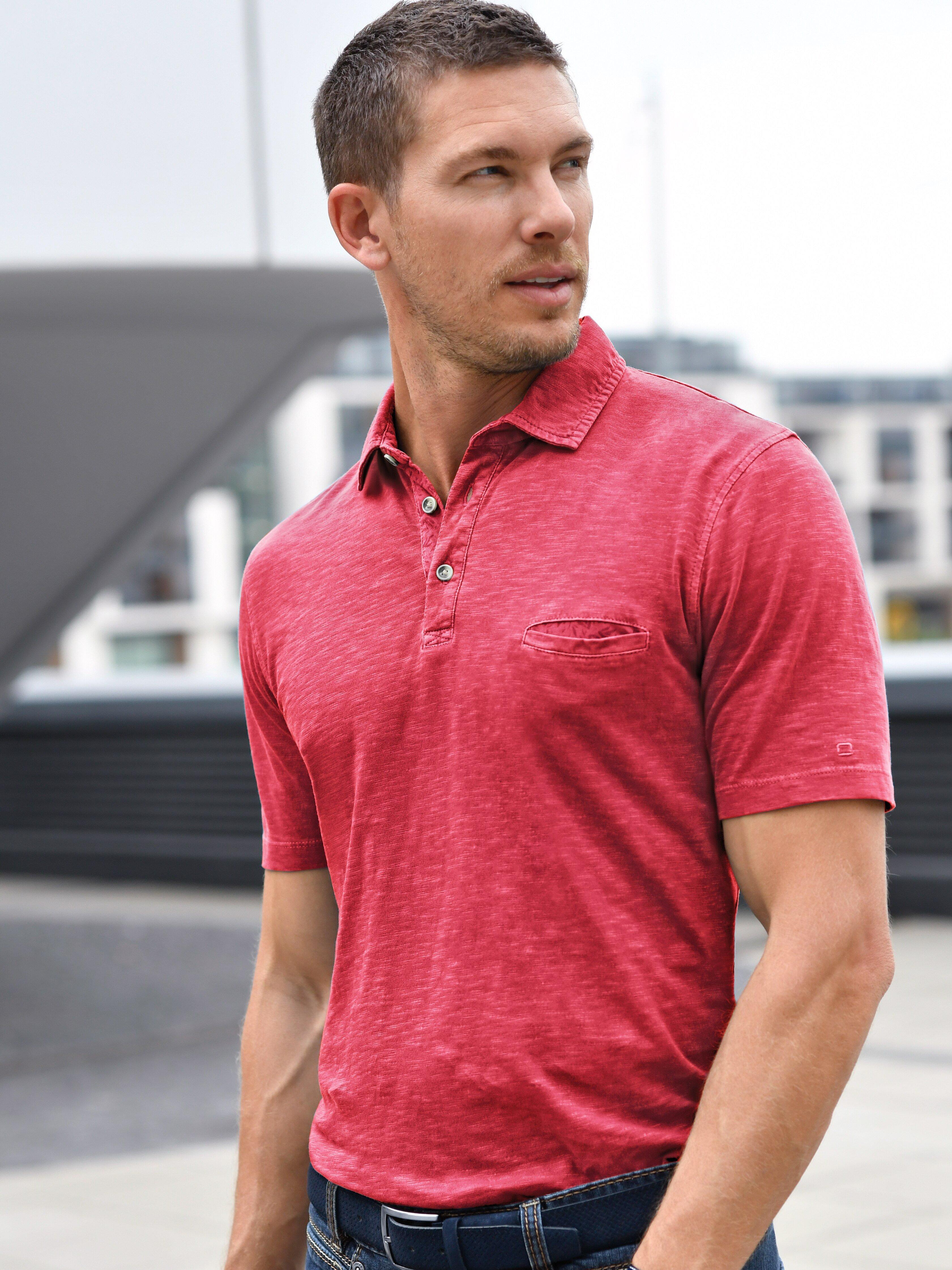 Olymp - Polo-Shirt im aktuellen Washer Look