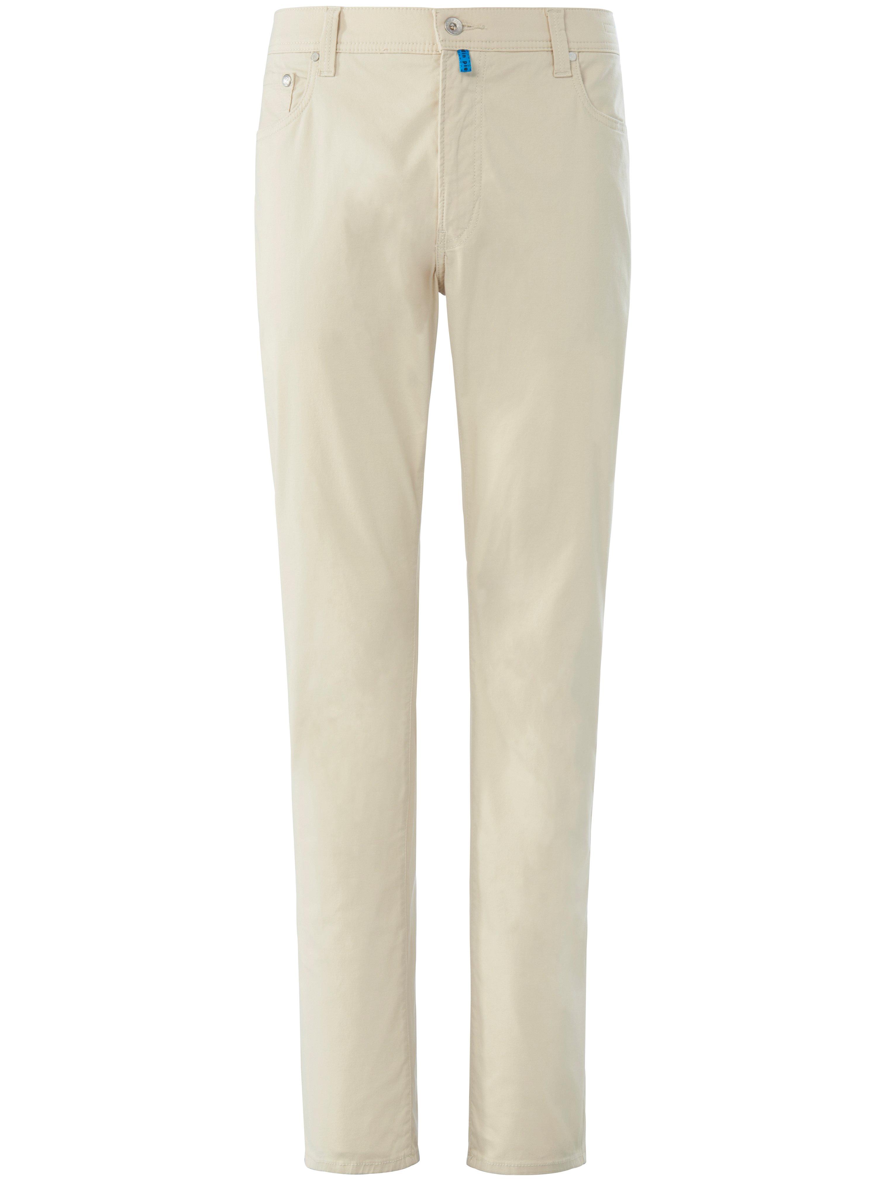 'Regular Fit'-broek model Lyon Tapered Van Pierre Cardin beige