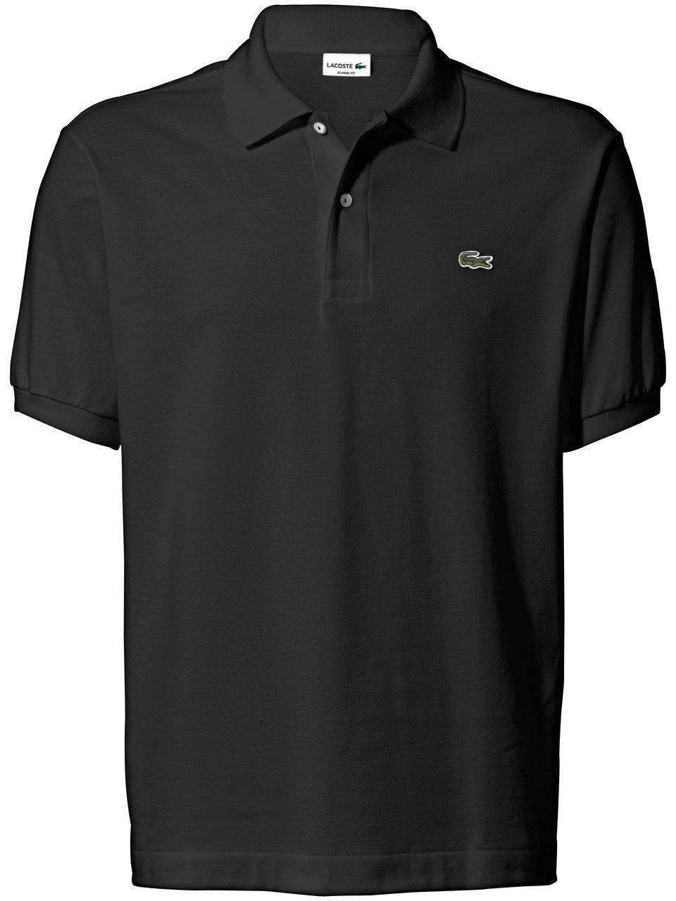 Poloshirt 100% katoen model L1212 Van Lacoste zwart