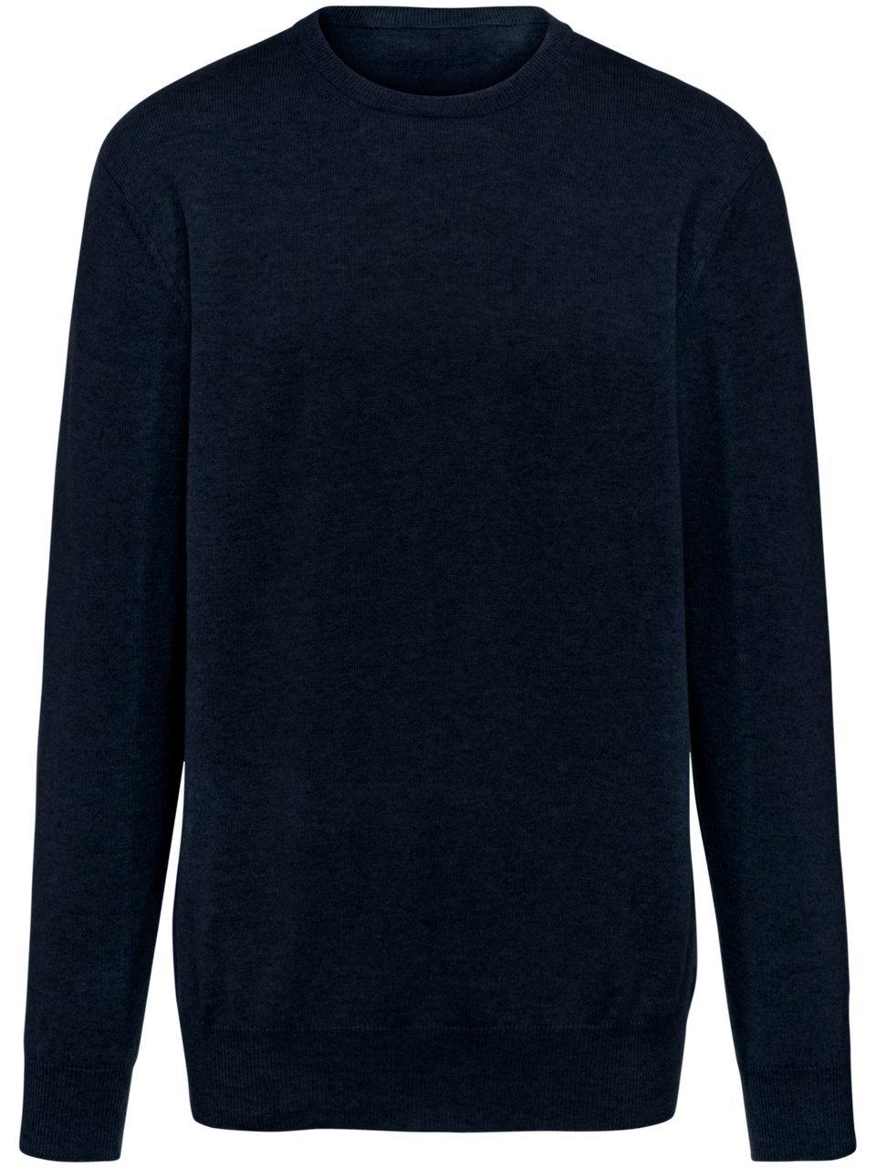 Pullover aus 100% Premium-Kaschmir Peter Hahn Cashmere blau günstig online kaufen