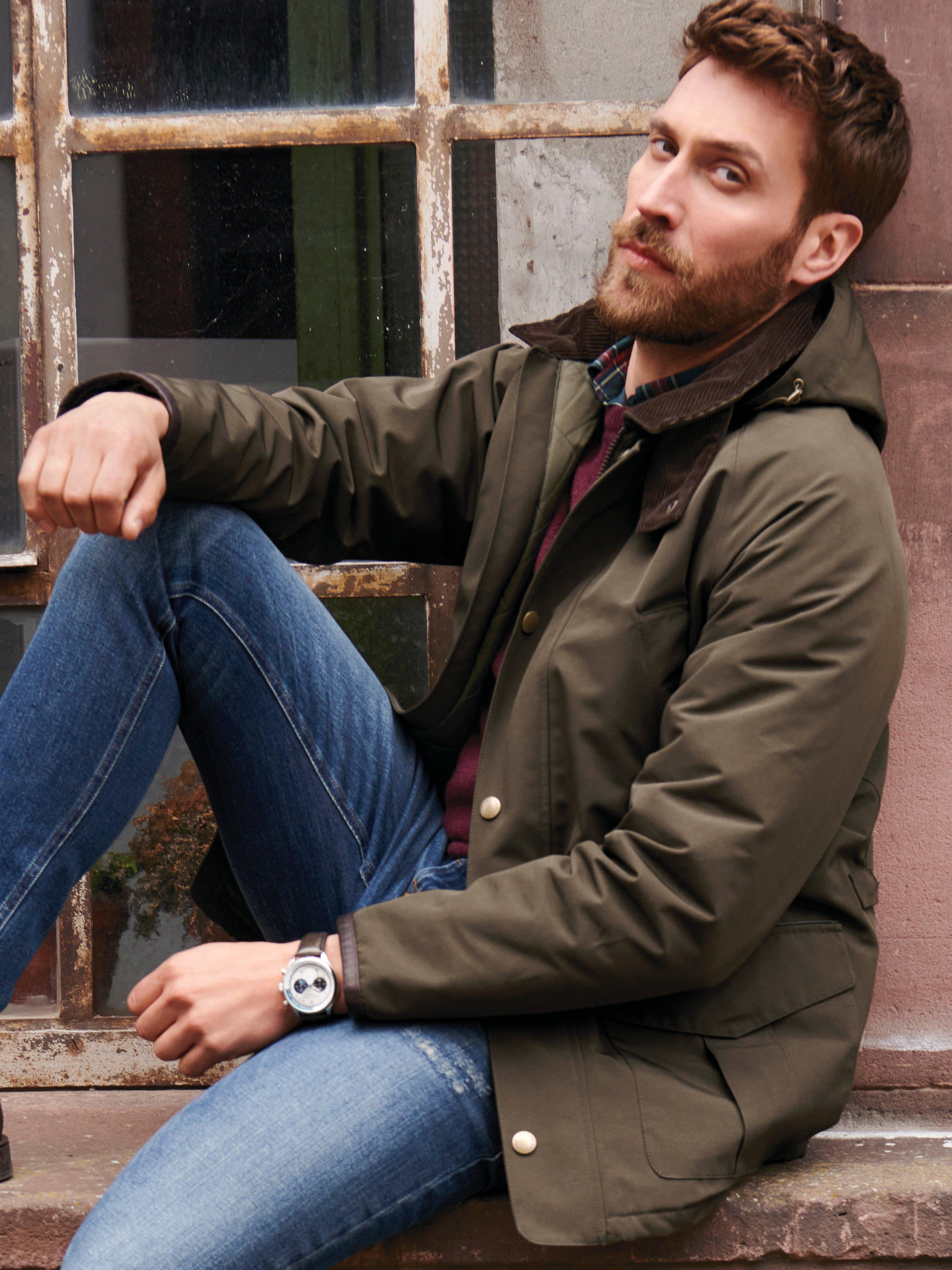 Barbour - Jacke mit Sliponkragen
