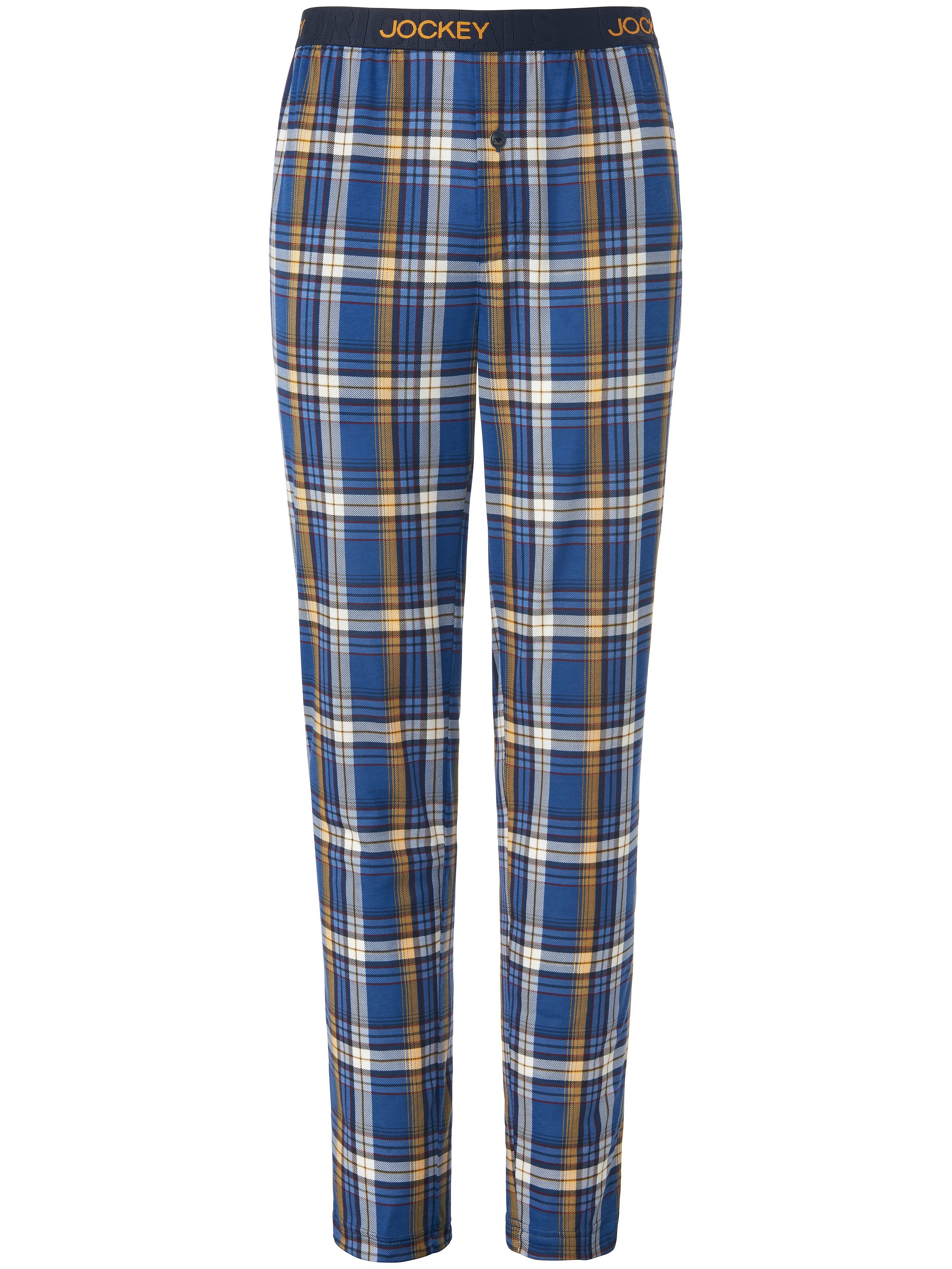 Le pantalon pyjama en single jersey  Jockey bleu