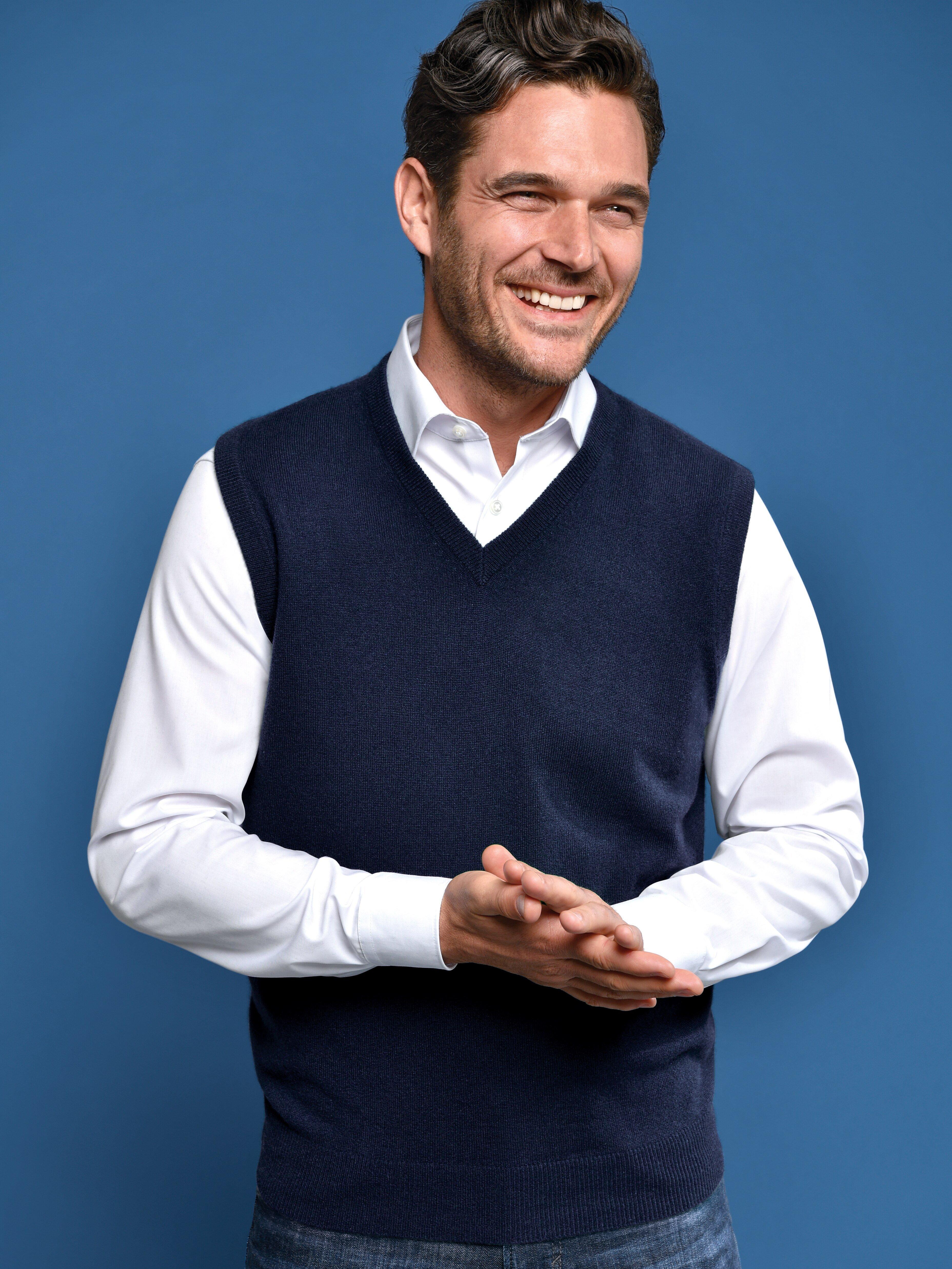 Peter Hahn - Pullunder aus 100% PREMIUM Kaschmir Modell Peter