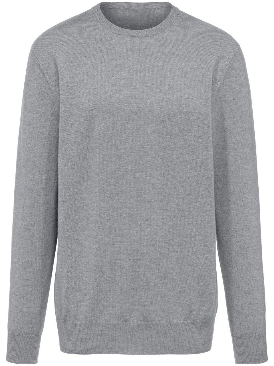 Pullover aus 100% Premium-Kaschmir Peter Hahn Cashmere grau günstig online kaufen