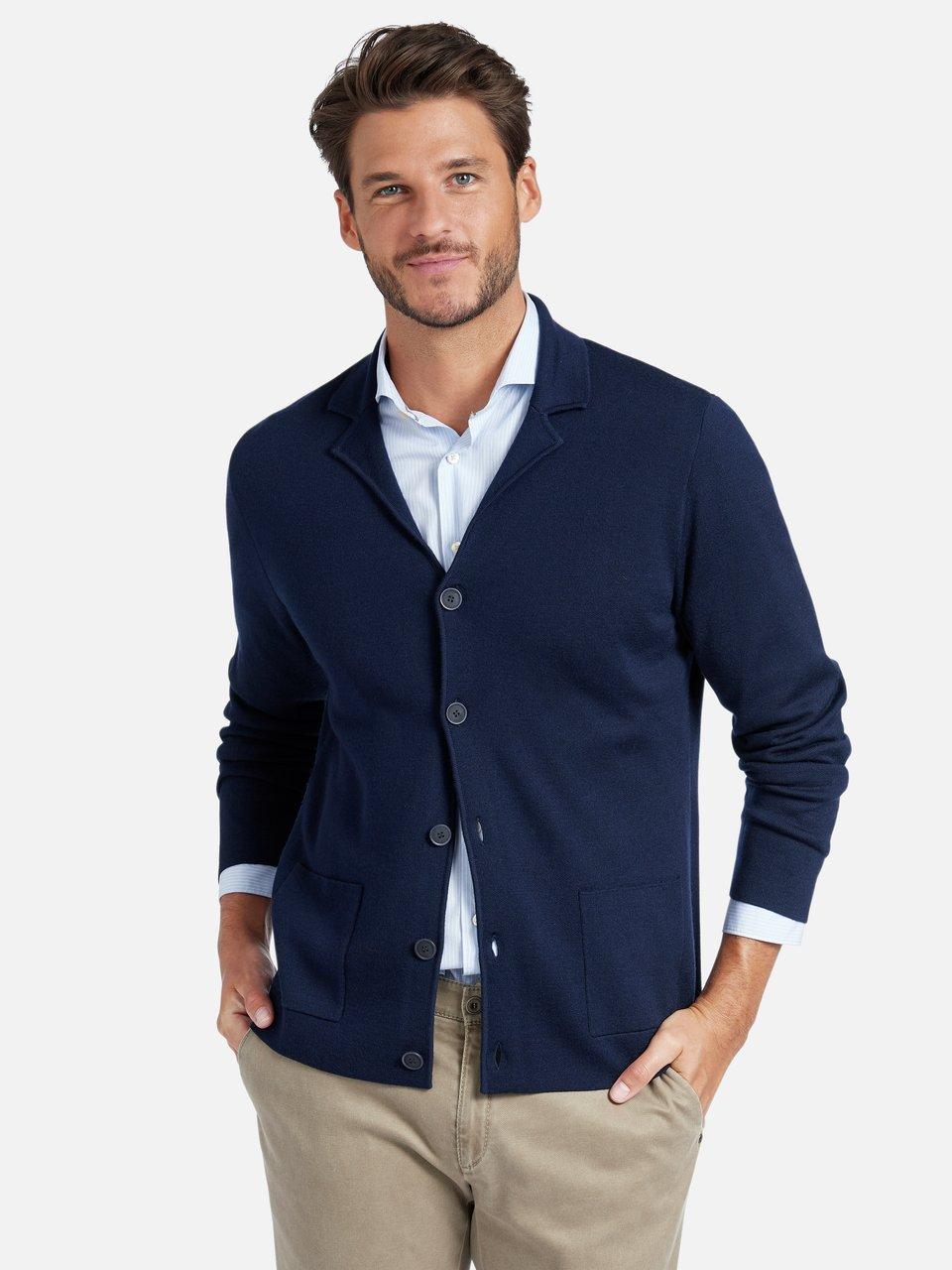 Louis Sayn - Tricotblazer met reverskraag