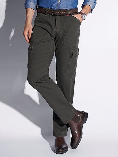 Mac - Le pantalon droit à taille basse Modern Fit