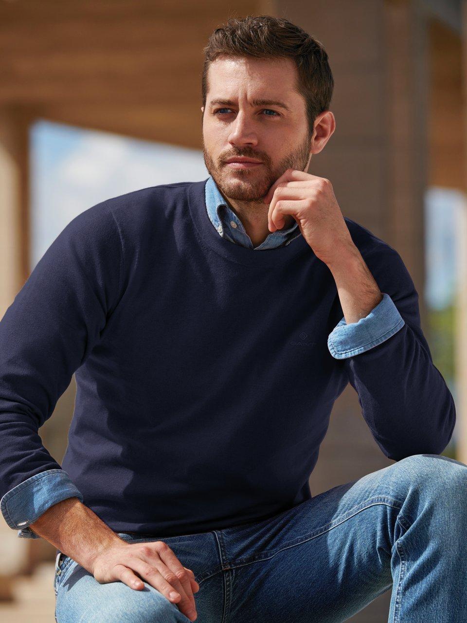 Navy deals gant jumper