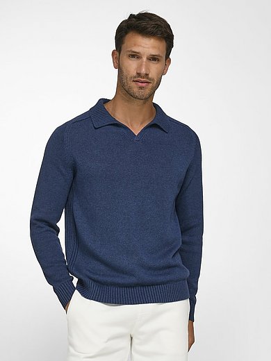 Louis Sayn - Le pull col plat maille tendance