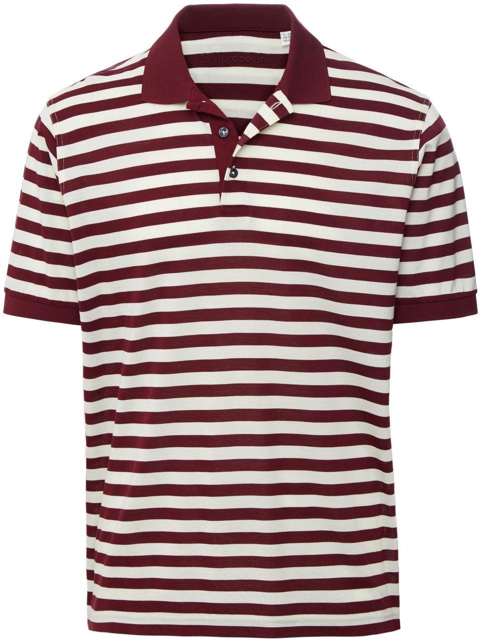 Poloshirt 100% katoen Van E.Muracchini rood