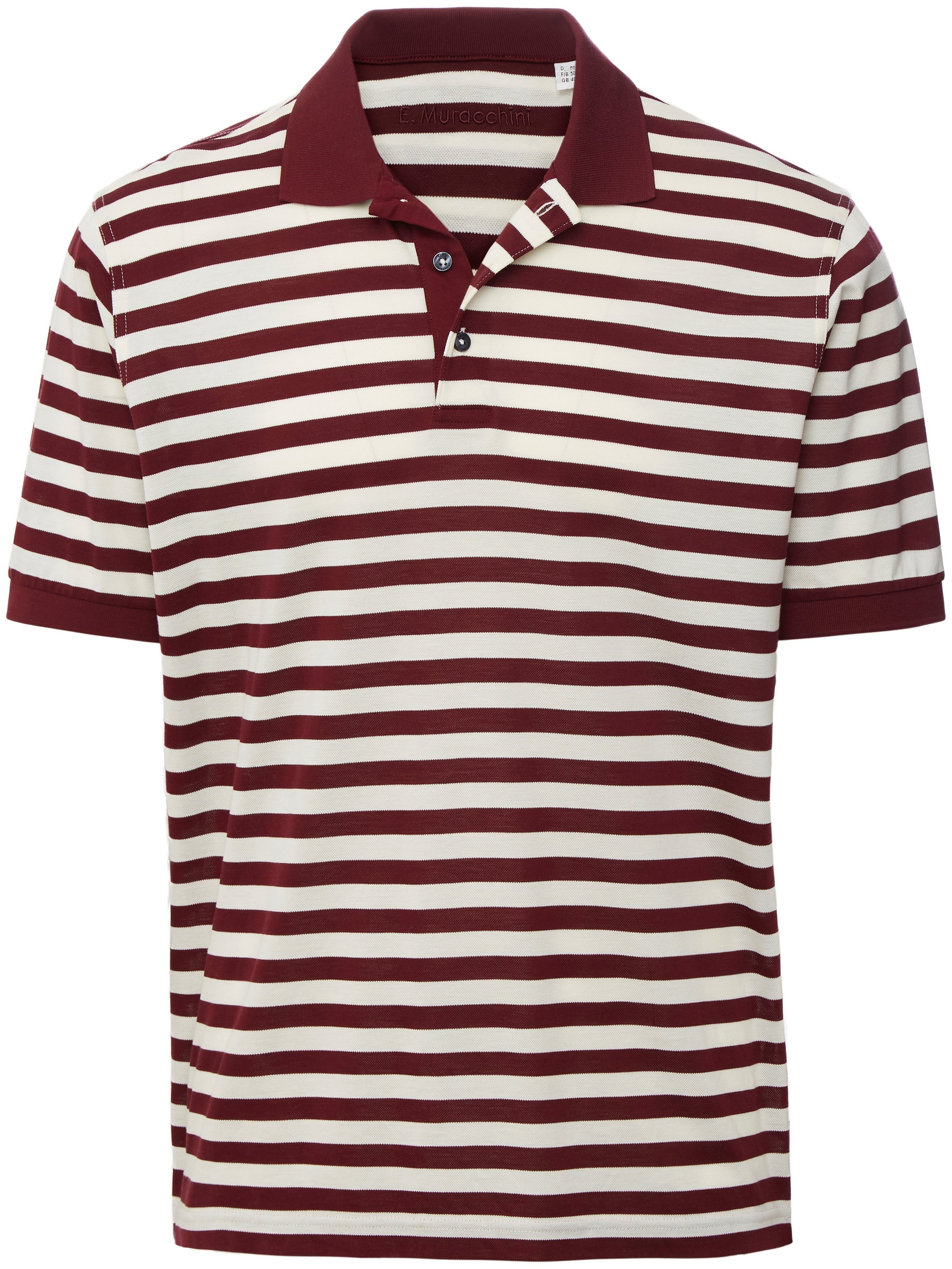 Polo shirt short sleeves E.Muracchini red