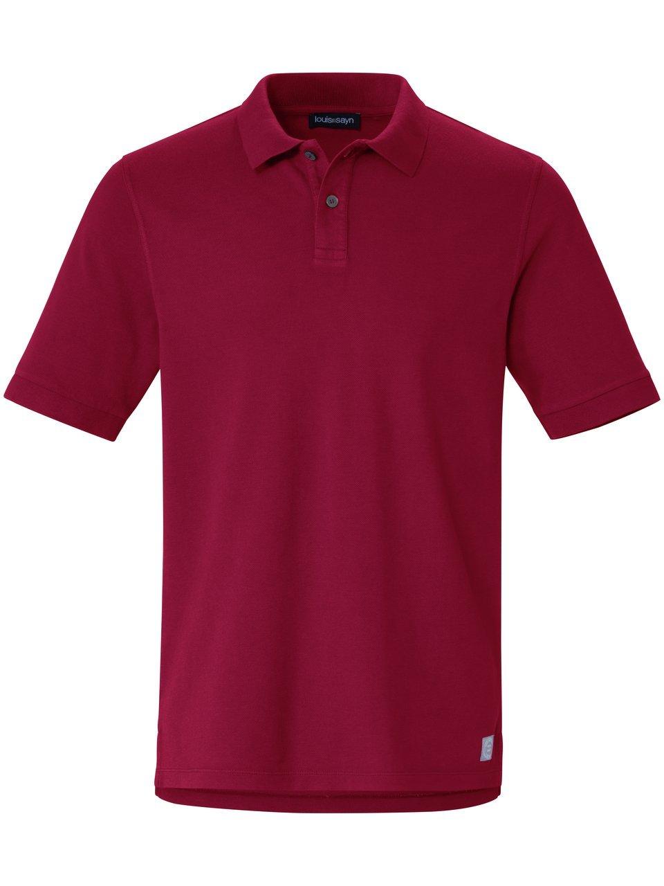 Poloshirt 100% katoen Van Louis Sayn rood