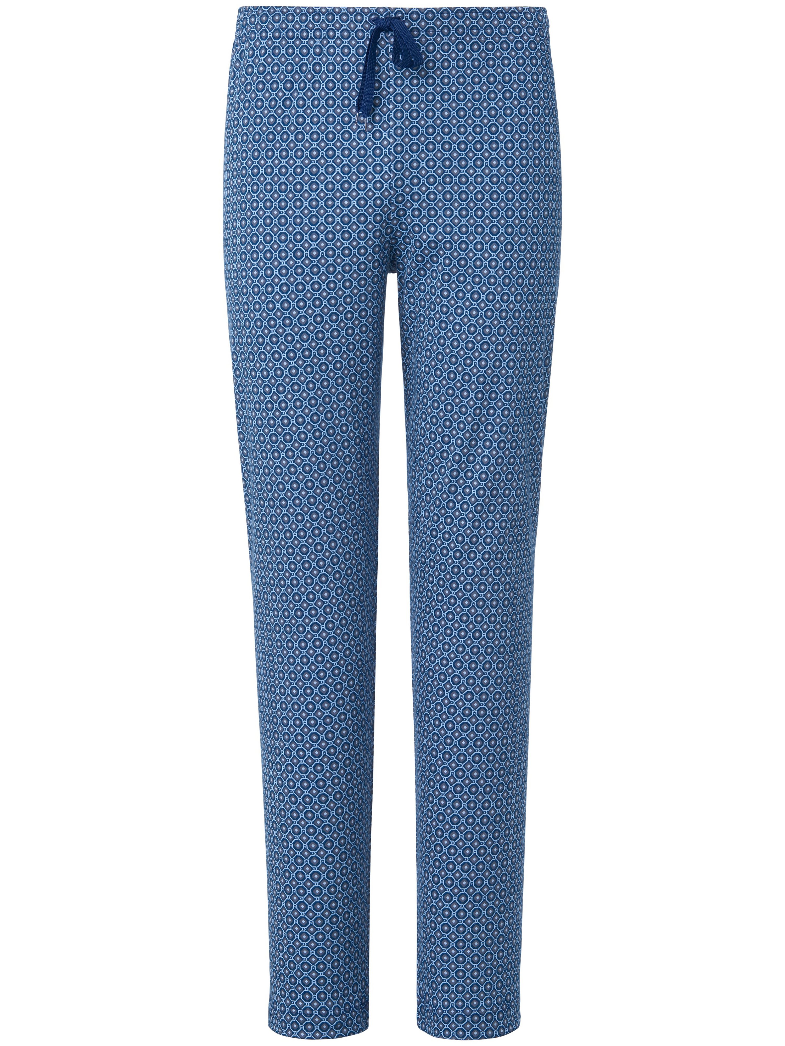 Le pantalon pyjama 100% coton  Mey bleu taille 52